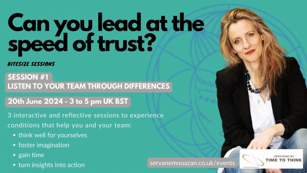 Session 1 can you lead at the speed of trust